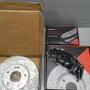 Front Rotors Compatible with Elantra [ 2011-2016 ] Brake Pads Kit