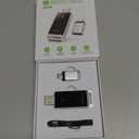 Wireless CarPlay Adapter 2024 Upgrade, Plug and Play, No Latency, Converts Factory Wired to Wireless, Compatible with iPhone 6+ and 2015+ Cars, Bluetooth 2.4GHz and Wi-Fi 2.4+5.8GHz