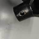3/4" Round x 3/4" Round Single Steering Shaft Universal U Joint 3/4" Round to 3/4" Round Black Steering Shaft Universal Coupling 35 Working Angle 3-3/4" Total Length