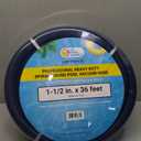 U.S. Pool Supply Pool Vacuum Hose - 1-1/2" x 36' Professional Heavy Duty Pool Hose for Inground, Spiral Wound with Kink-Free Swivel Cuff - Connect to Vacuum Heads, Skimmer, Cleaner, Filter Pump Inlet