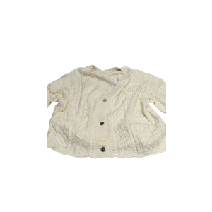 Yousify Womens Cable Knit Cardigans Fall Oversized Long Sleeve Button Open Front Casual Sweater Coats, M, Beige