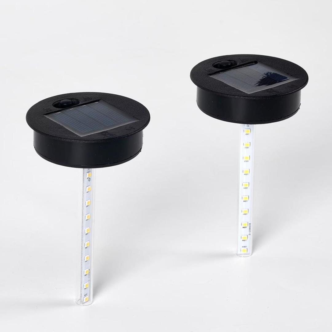 Solar-Lantern Waterproof Lights Replacement Top - Garden Decor Outdoor Lighting Decorative Patio Lighting Solar Replacement Top (2pack) (2.76 inch)