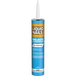 Liquid Nails Latex Projects 10 oz Off-White Interior Projects and Foamboard Adhesive