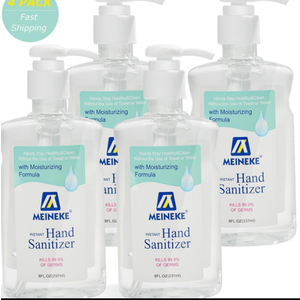 8 Fl. Oz. Advanced Hand Sanitizer Gel with 62% Alcohol Based,4 Pack