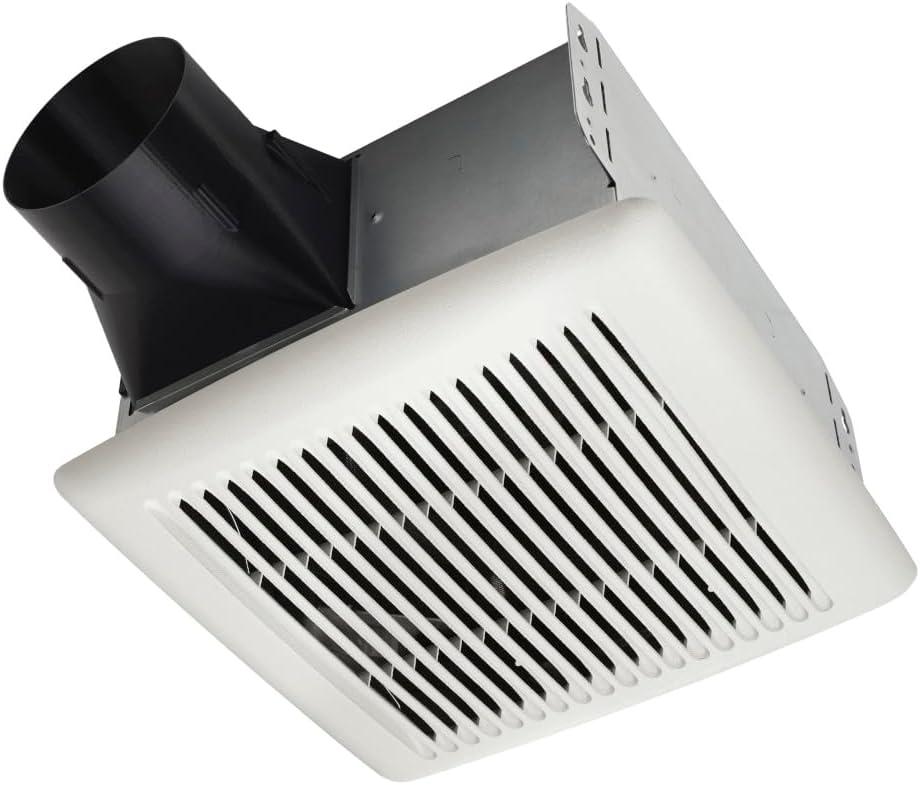 Broan-NuTone Bathroom Exhaust Fan, Easy Install, Powerful 110 CFM, Quiet 1.0 Sones, Energy Star