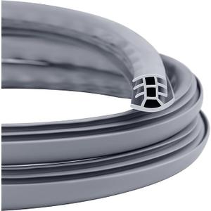 Flexible EPDM Rubber Strip (25 ft Long and 1 inch Wide) for Concrete Crack Repair and Replacement - Weather and Aging Resistant Expansion Joint Filler for Driveways and Sidewalks