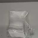 7.1" Clear Plastic Forks Heavy Duty with Heat Resistant & BPA Free, Solid and Durable Plastic Cutlery, Premium Disposable Forks for Party Supply(84 Count)