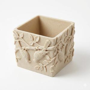 Flower Pot Set Large Small Home Decor Desktop Garden Nursery Floor Planter Pottery