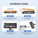 colorfly Compatible TN227 High Yield Toner Cartridges Replacement for TN-227BK/C/M/Y High-Yield TN223 Toners Cartridge Use with HL-I3290CDW Toner MFC l3770CDW HL-L3270CDW 5 Pack