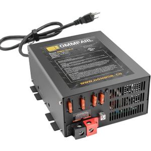 RV Converter | Multiple Capacities | Power Converter with Built-in 4 Stage Smart Battery Charger RV Battery Charger 100 Amp Power Supply
