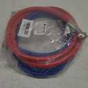 Washer Hose 10 Ft/10FT Rubber Washing Machine Hoses,Washer and Dryer Hose 3/4 Connection Supply Lines for Hot and Cold Water Washer Hoses-by MIFLUS,Universal Washing Machine Hose (2 Packs)