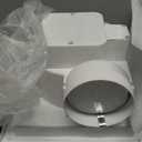 Bathroom Exhaust Fan with 3CCT LED Light, Ultra-Quiet 1.0 Sone & Effective Ventilation at 100 CFM, Easy Retrofit Without Attic Access for Moisture and Odor Control