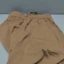 KICZOY Women Flowy Pants Drawstring Waist Wide Leg Palazzo Beach Pants Loose Fit with Pockets (M)