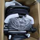 Evenflo Shyft Intuiti Travel System Featuring LiteMax NXT Preemie and Infant Car Seat with SensorySoothe (Eclipse Black) MFG Date: 01/12/26