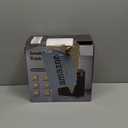 SYNCVIBE Bathroom Sensor Trash Can with Lid Automatic 2 Gallon Small Sensor Garbage Bin, 7.5 Liter Motion Sensor Smart Rubbish Bin Bathroom Decor, Slim Waterproof Plastic Garbage Can, Black Gold