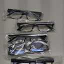 Gaoye Professional Reading Glasses for All Day - Computer Readers with Blue Light Protection - Value Pack (B1-5 Pack Light Black)