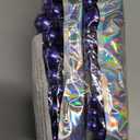 TMCLHXYNF 150Pieces Floating NO Hole Pearls for Centerpiece Glass Vases,Floating Purple Pearls Beads for Tall Vase Filler Floatings Candles for Wedding Table Decor Pack of 2