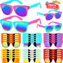 36Pack Kids Sunglasses Bulk Party Favors, Neon Sunglasses with UV400 Protection for Kids Age 3-8,Great Gift for Birthday Graduation Party Supplies Party, Beach, PoolBoys Girls Goody Bag Stuffers