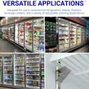 [10 PACK] BlueStars 920158 Freezer Shelf Clips  Stainless Steel Support for Refrigerators, Replacement Freezer Cooler Shelf Support, Exact Fit Replacement Shelf Square Buckles Clips