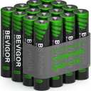 BEVIGOR Rechargeable AAA Batteries, 1100 mAh High Capacity, LSD Low Self Discharge Technology, 1.2V NiMH AAA Batteries,Telephone Batteries, Long-Lasting Triple AAA Rechargeable Batteries 16 Count