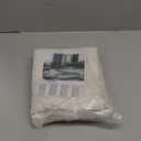 LAMIT 72 inch Length Cream Linen Curtains for Living Room 2 Panels, Linen Textured Light Filtering Semi Sheer Back Tab and Rod Pocket Window Curtain Panels for Bedroom/Farmhouse, 52 x 72 Inch