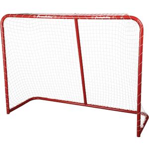 Franklin Sports Youth Street Hockey Net - Indoor Outdoor Steel Hockey Goal for Kids Roller Street - Portable Junior Goal - 54" Inches