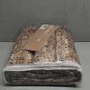 RYB HOME Hallway Runner Rug 2x10 for Kitchen Bathroom, Washable Ultra Soft Stain Resistant Floral Distressed Rug Runner for Living Room Upstairs Hallway Laundry, 2x10 ft, Brown