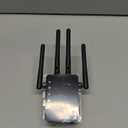 12880 Sq.Ft Range WiFi Extender Signal Booster Dual Band 5GHz/2.4GHz, 105-Device Compatibility, Simple Installation, WiFi Extender