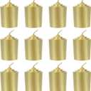 SRG Gold Unscented 15 Hours Votive Candles Pack of 12