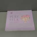 LitBear 100% Mulberry Silk Bonnet for Sleeping Women, 6A 22 Momme, Large Double-Layer Silk Hair Wrap with Tie Band (Pink)