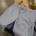 August Alley 3 Pack Big and Tall Sweatpants for Men Athletic Workout Jogger Lounge Pants with Pockets and Drawstring (4X-Large, Black, navy Blue, dark Grey)