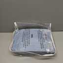 CozyLux Queen Comforter Set Dusty Blue - Bed in a Bag Queen Size 7 Pieces, Luxury Soft Bed Set for All Seasons, Bedding Set with Down Alternative Comforter, Sheets, Pillowcases & Shams, Grayish Blue