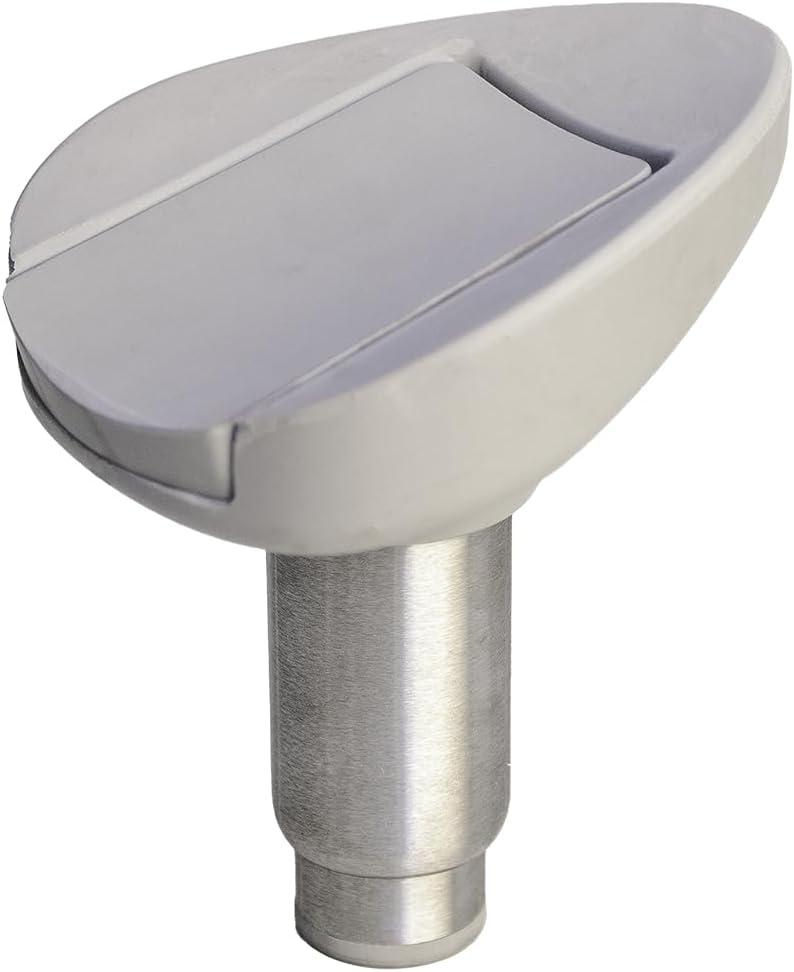 Kason 00TJ Toilet Jack, Add Strength and Stability to Wall-Mounted Toilets, Made of Stainless Steel and Silicone, Increase Weight Capacity of Wall Mounted Toilet to 1,000 LBS (6 Inch - ADA Handicap)