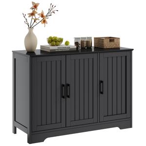 ChooChoo Modern Sideboard Buffet Cabinet with Adjustable Shelves