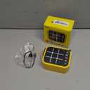 Rechargeable Tic Tac Toe Game Box with 5 Fun Brain Memory Games, Electronic Touchscreen Handheld Game, Portable Digital Puzzle Board Travel Toy, Gifts Choice for Kids and Adults(Yellow)