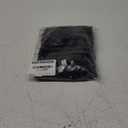 OZICERD Faux Leather Tube Top Strapless Going Out Tops for Women Sexy Club Tops Rave Concert Outfit Ruched Bandeau Crop Top (Medium, Black)