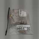 Women's 2 Piece Leopard Floral Bikini Sets Ring Triangle Halter Bathing Suit Tie Back Swimsuit, Size: Small