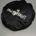 Foldable Pet Kitten Playpen, Upgrade Waterproof Portable Cat Dog Playpen Kennel Tent for Small Dog Cat, Retractable Shade Cover, Indoor Outdoor Use for Small Pet. (Brown 03)