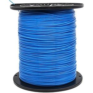 KAKO 065 Trimmer Line Round Weed Eater Line .065 Weed Wacker String .065-Inch-by-2000-ft-3lb Commercial Grade Round String Trimmer Line, Weed Eater String .065 Fits Most String Trimmer(Blue)