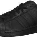 adidas Originals Infant Stan Smith Cloudfoam Sneaker (10, Black/Black/Black)