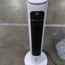 FLOWBREEZE Windowless Portable Air Conditioners, 37.3 Evaporative Air Cooler w/Remote, 2.5L Removable Water Tank & 4 Ice Boxes, 12H Auto-off, 70 Oscillating, Quiet Cooling Tower Fan For HomeOffice