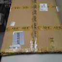 A1 HOME COLLECTIONS A1HC Natural Coir & Rubber Large Monogrammed Doormat, Thick Durable Entry Mats for Entrance Heavy Duty, Thin Profile, Long Lasting Front Door Mat - 24"x48"