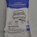 CxLoode 1 Pack Disposable Bed Sheets for Hotel, Portable Bedspread, Disposable Bedding Set with 1 Bed Sheet 1 Quilt Cover and 2 Pillowcase for Travel