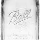 Ball Glass Mason Jars with Lids and Bands, Used for Canning, Pickling, Juice, Jam, Jelly (Quart, 32 Ounce (Pack of 4))