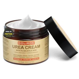 3 x Intensive Urea Hydrating Cream Gentle Urea & Salicylic Acid Lotion | Smooths Very Dry, Rough Skin on Heels, Elbows, Knees, Hands | Unscented Moisturizer 150ml