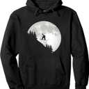Snowboard Apparel - Snowboarding Snowboarder Snowboard Pullover Hoodie, M, Black