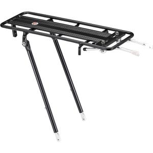 Schwinn Deluxe or Rear Bike Rack, 20 or 26 lb Capacity, Durable Construction, Fits Most Adult Bicycle Frames, Cargo Options for Backpack, Baskets & More, Bicycle Rack for Back of Bike