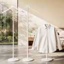 OLV 2 Pack Mannequin Torso, Adjustable Shirt Display Stand 30 to 41 Inches Height, Stable Dress Form Clothing Display Stand for Vendor, Portable Garment Rack for Coat Jacket, White