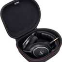 Headphone Case Compatible with Sennheiser HD 280 Pro / 599/600 / 660S2 / 569/490 Pro / 620S / 599 SE Headphones, Black (Black)