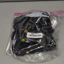 Hcpet Dog Shoes for Dogs, Dog Booties for Dogs, Anti-Slip Dog Boots & Paw Protectors for Hot Pavement Winter Snow Hiking with Reflective Straps (Width 1.96 in, Light Black)